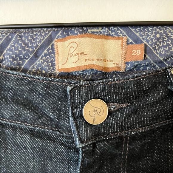 PAIGE jeans - size 28 - Boot Cut - EUC - Picture 2 of 2